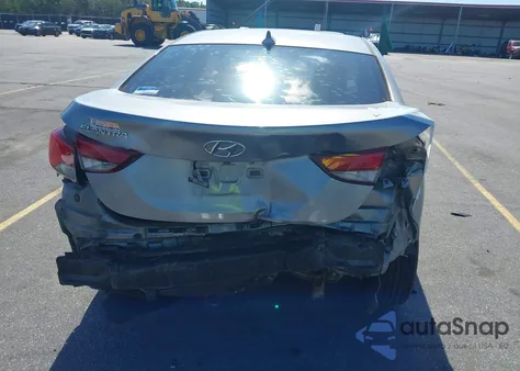 2014 Hyundai Elantra Se z USA, uszkodzony, nr VIN KMHDH4AE9EU083581